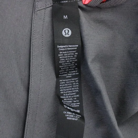 lululemon athletica Gray Men's Pants
